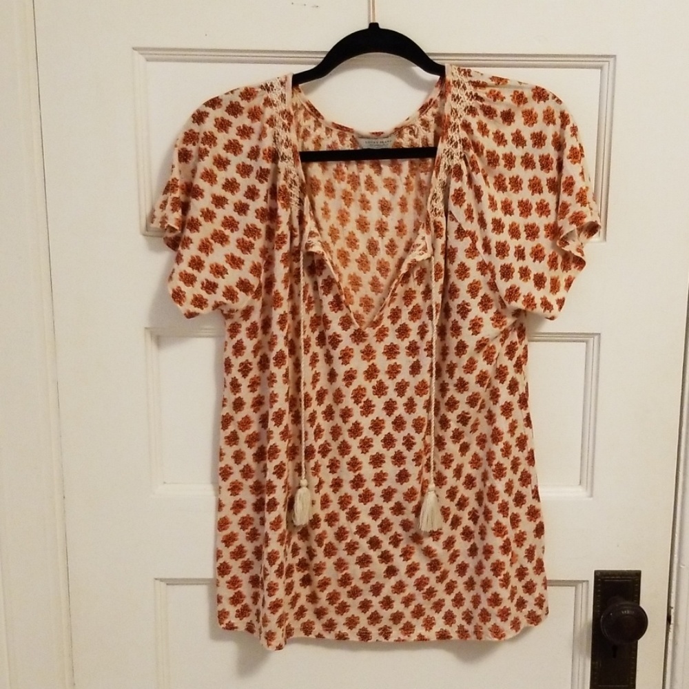 Lucky Brand Printed Top
